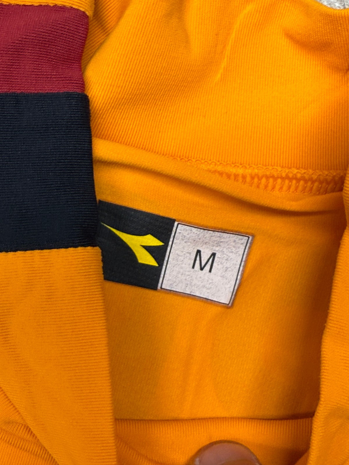 maglia calcio vintage AS Roma De Rossi #4 Mazda Diadora 2004 2005 M