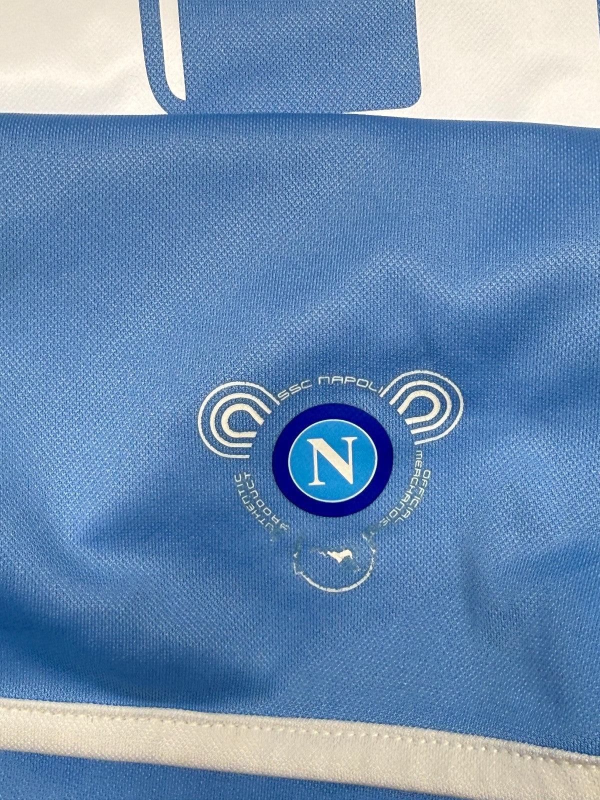 maglia calcio vintage SSC Napoli Calcio Diadora SERIE A home 2007 2008 SOSA #9