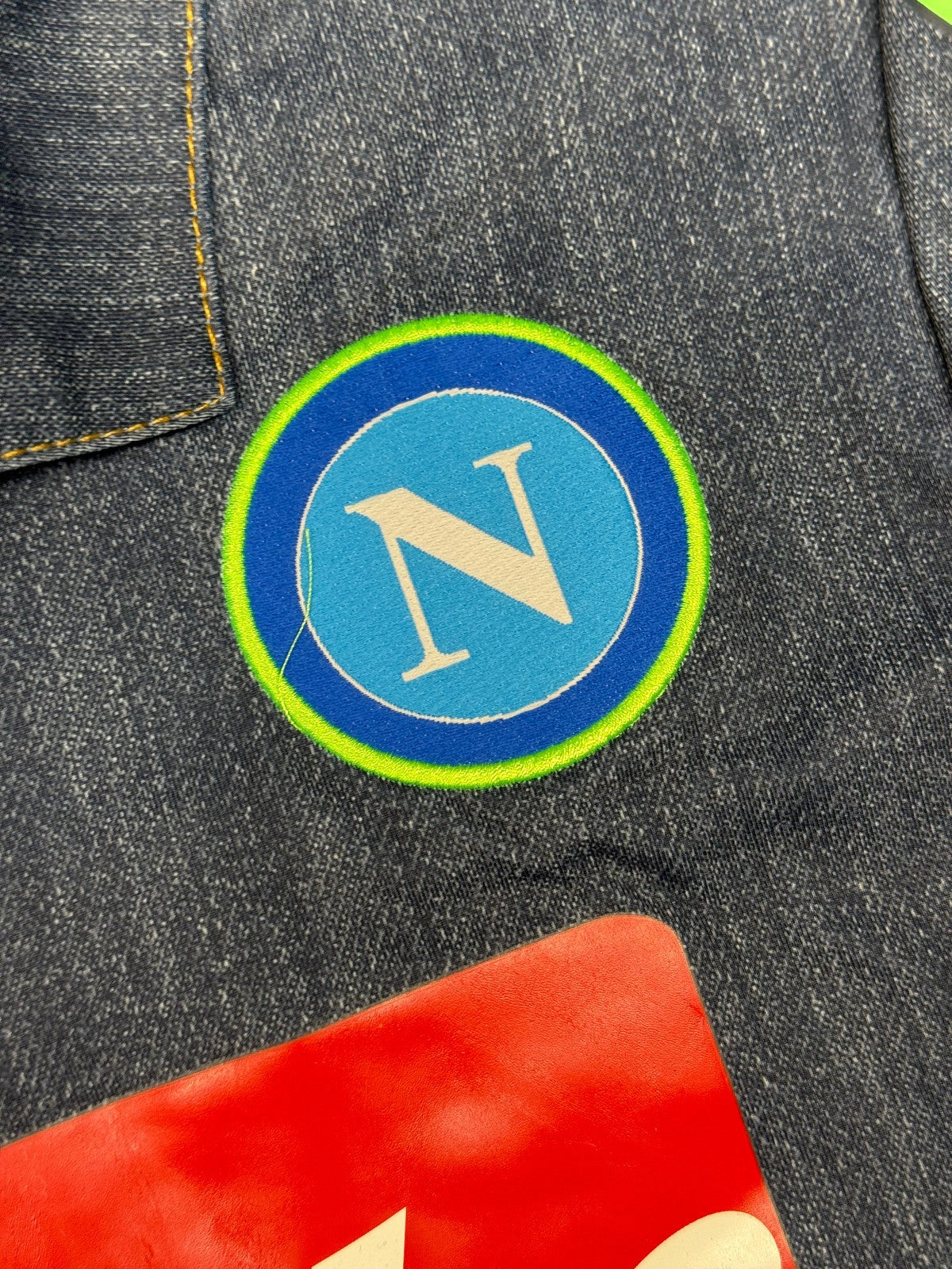 Maglia Napoli Away 2014 2015 HAMSIK 17 Macron Europa League Taglia L