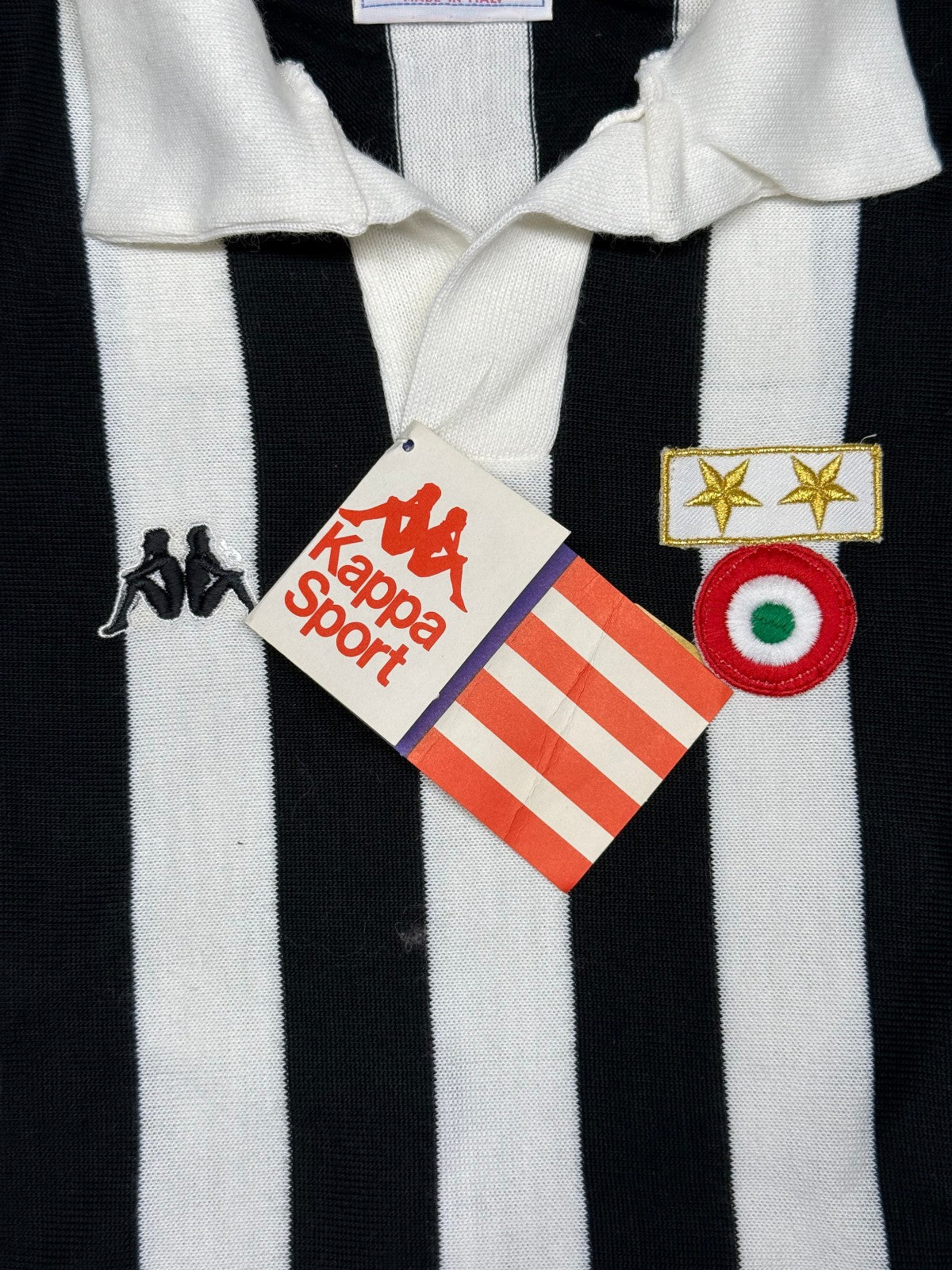 Maglia calcio vintage Juventus 1982 1983 Platini Kappa Originale L/S *BNWT*
