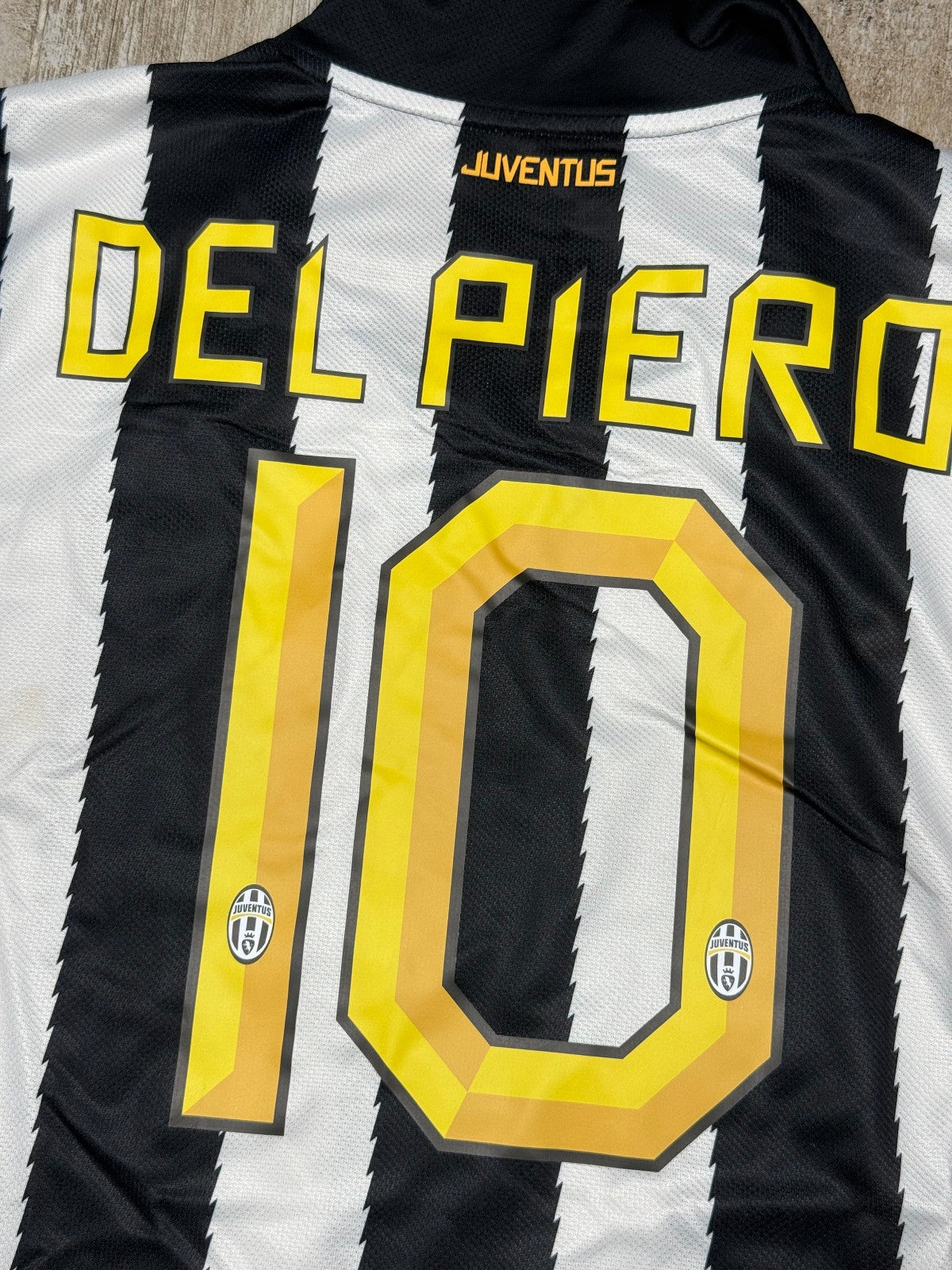 Maglia Juventus 2011/12 Home Del Piero #10 Nike Dri-FIT Serie A Taglia XL