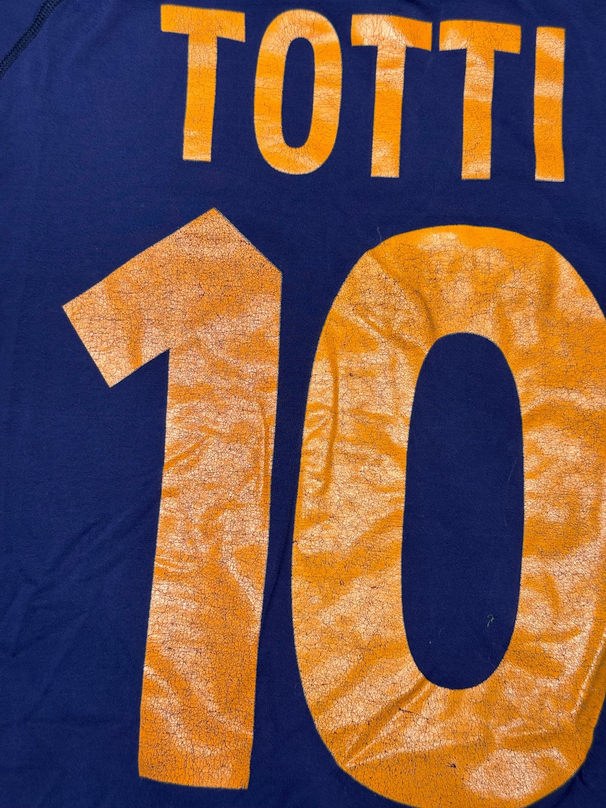 maglia calcio vintage AS Roma Totti 2000 2001 scudetto Kappa Ina Assitalia XL