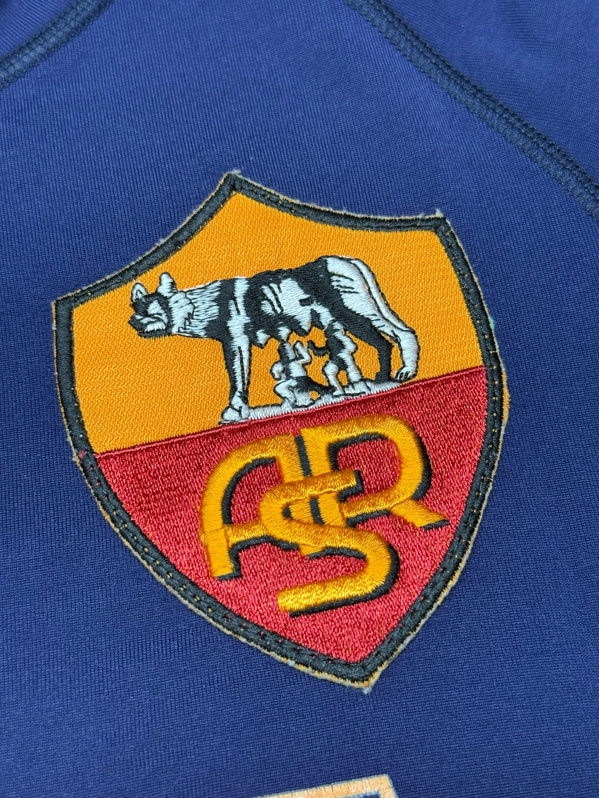 maglia calcio vintage AS Roma Totti 2000 2001 scudetto Kappa Ina Assitalia XL