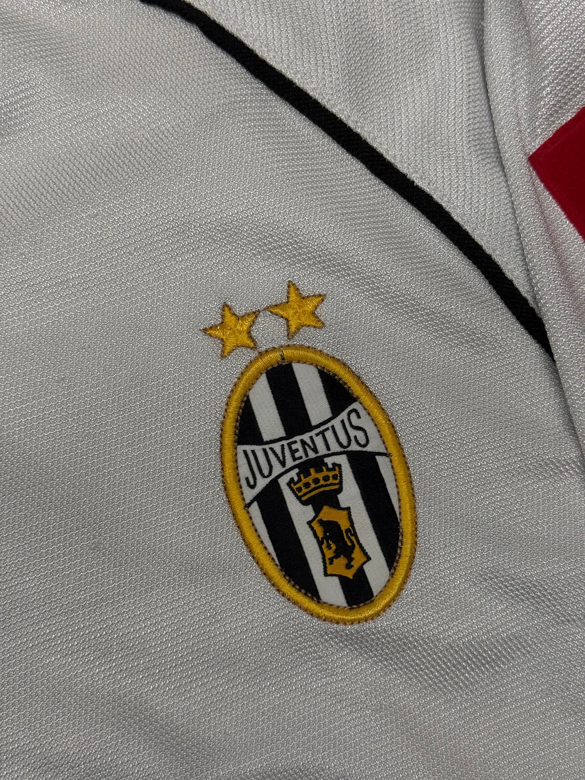 maglia calcio vintage juventus 2002 2003 DEL PIERO TAMOIL UCL away L  shirt