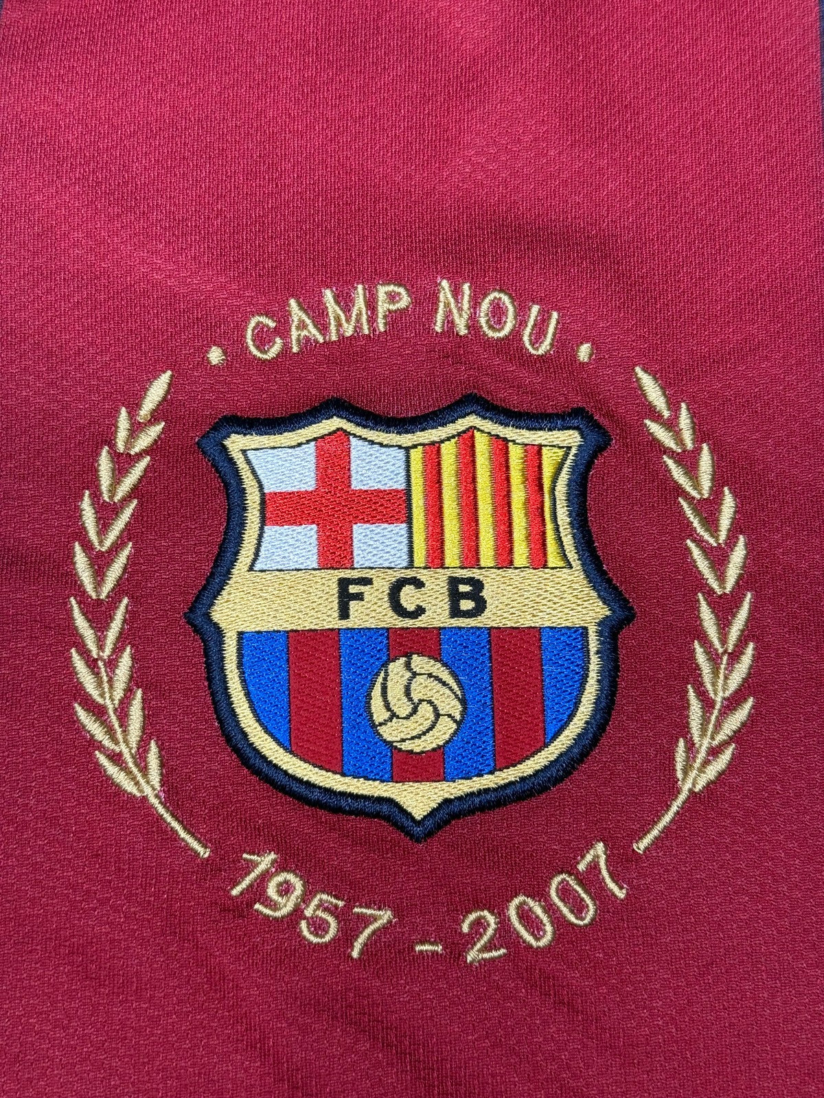 maglia Ronaldinho barcellona home Barca NIKE 2007 2008 shirt camiseta UNICEF XL