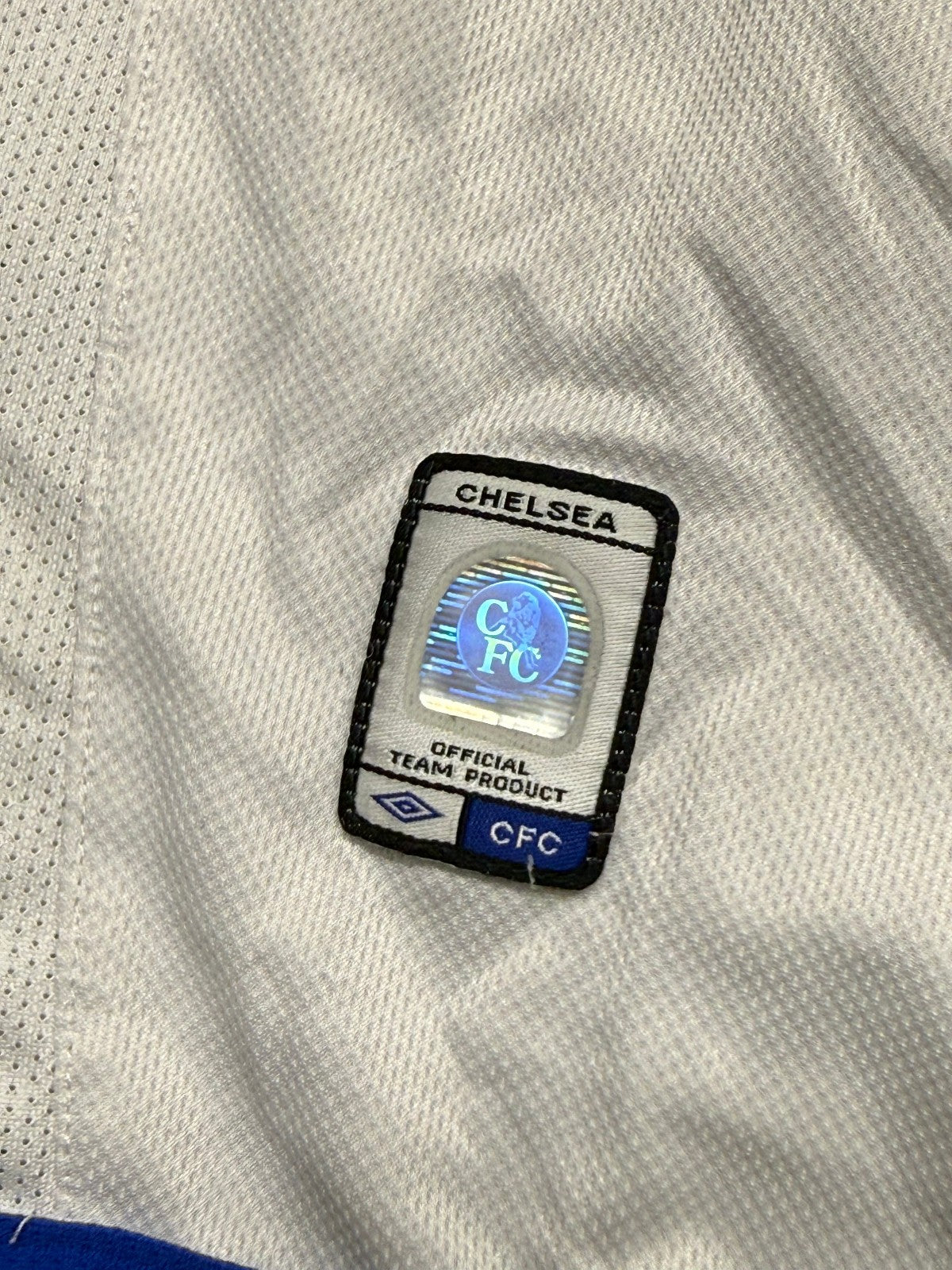 maglia calcio vintage Chelsea FC Crespo Umbro 2003 2004 Centenary 100 L UCL