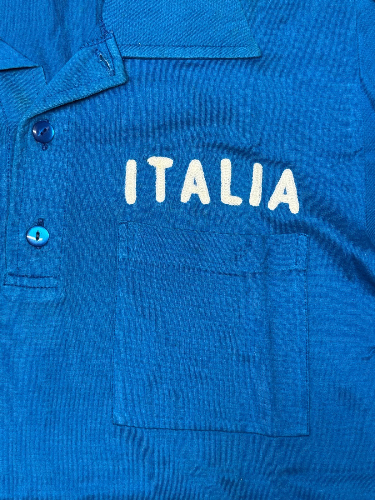 maglia calcio vintage italia lanetta wool FIGC World Cup 1978 GIANNI VITTORE
