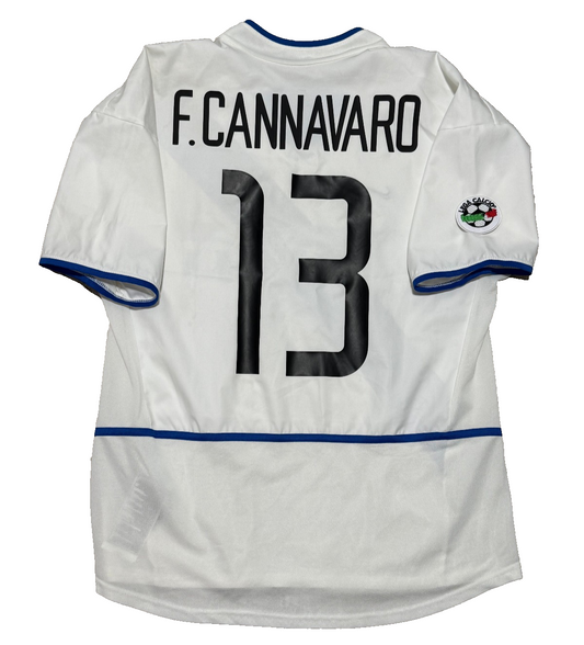 maglia calcio Inter vintage CANNAVARO Pirelli 2002 2003 ORIGINALE jersey shirt