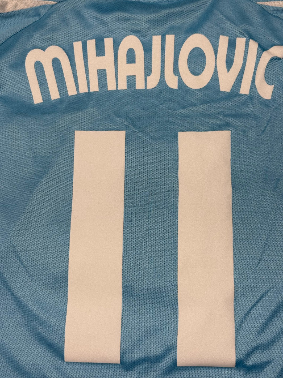 maglia Mihajlovic calcio vintage Lazio Puma 2003 2004 Siemens mobile home L