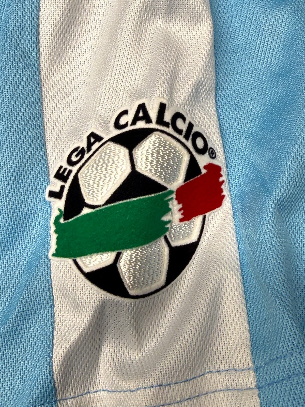 maglia Mihajlovic calcio vintage Lazio Puma 2003 2004 Siemens mobile home L