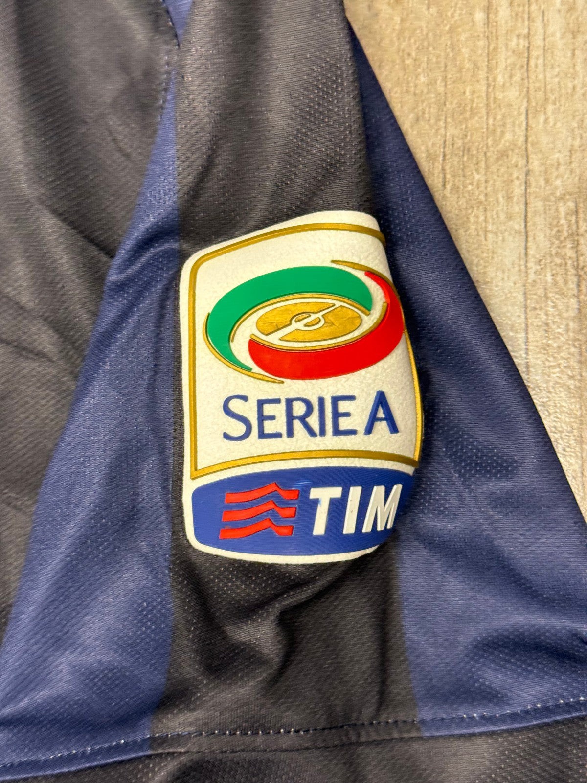 Maglia calcio vintage Inter Zanetti Pirelli Nike 2014 2015 L shirt jersey