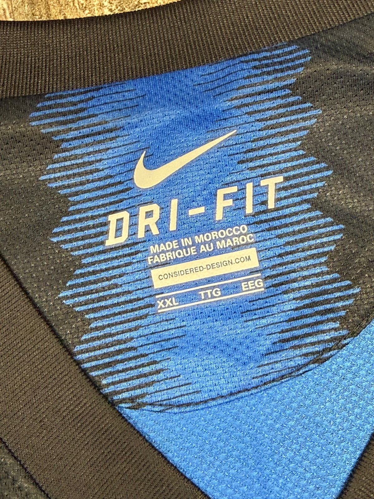 maglia calcio Inter vintage ZANETTI Nike shirt Home Pirelli 2010 2011 jersey XXL