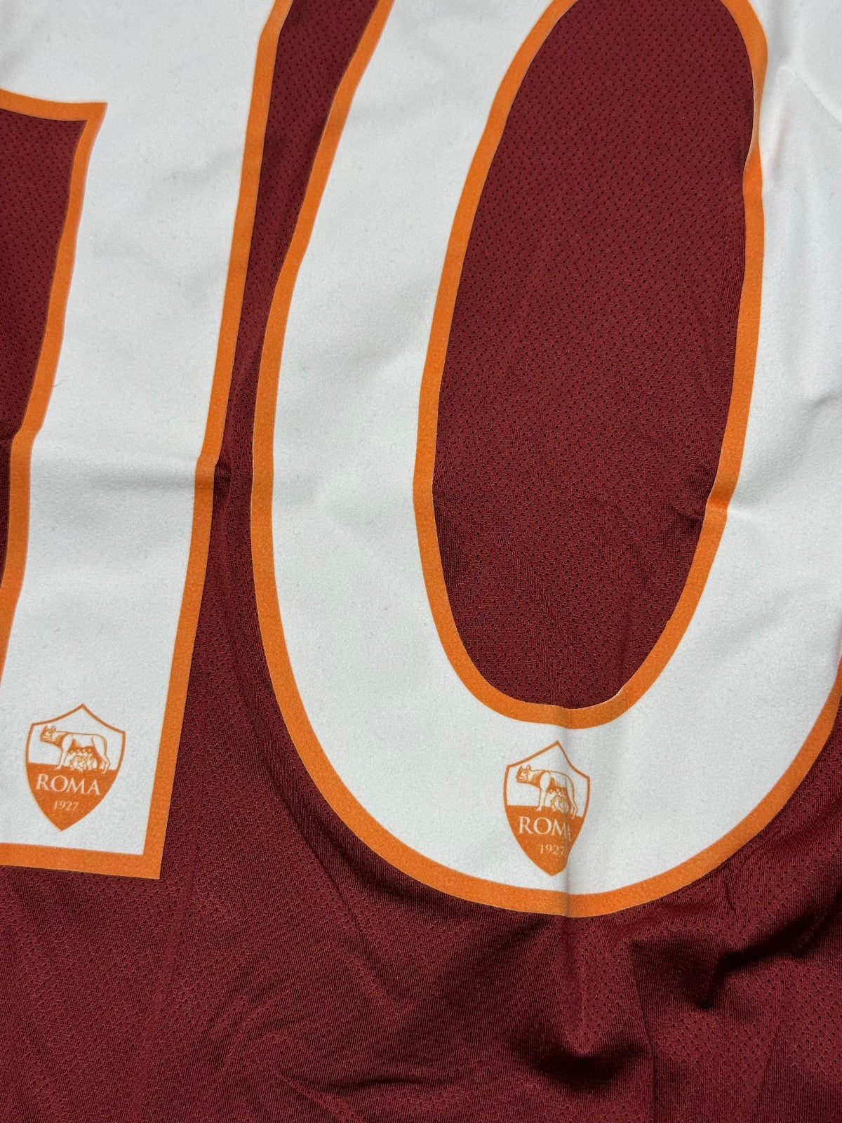 maglia roma TOTTI UNBRAND 2013 2014 Roma Cares jersey S Home vintage shirt