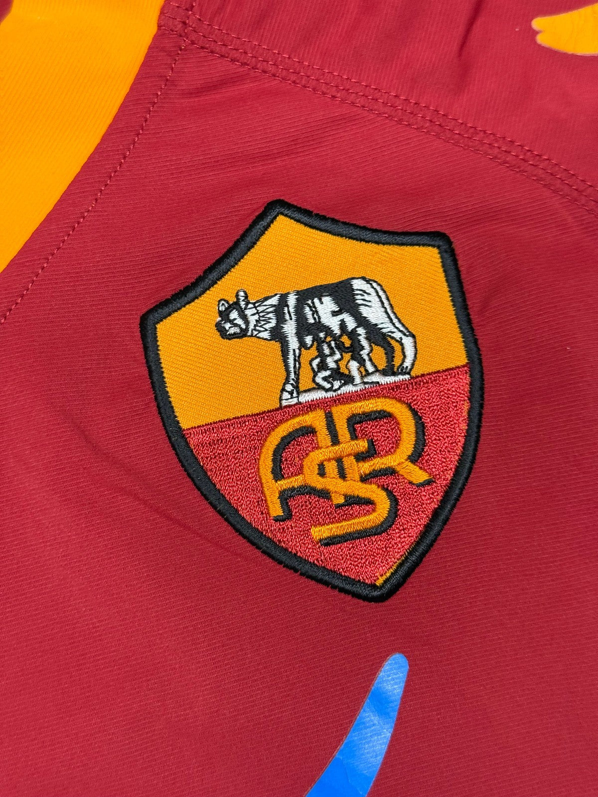 maglia calcio vintage Roma DE ROSSI Kappa Wind 2009 2010 M vintage Gara