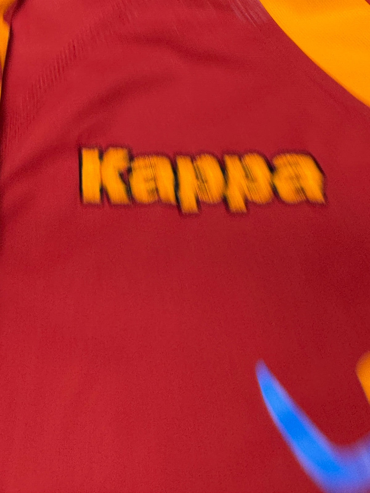 maglia calcio vintage Roma DE ROSSI Kappa Wind 2009 2010 M vintage Gara
