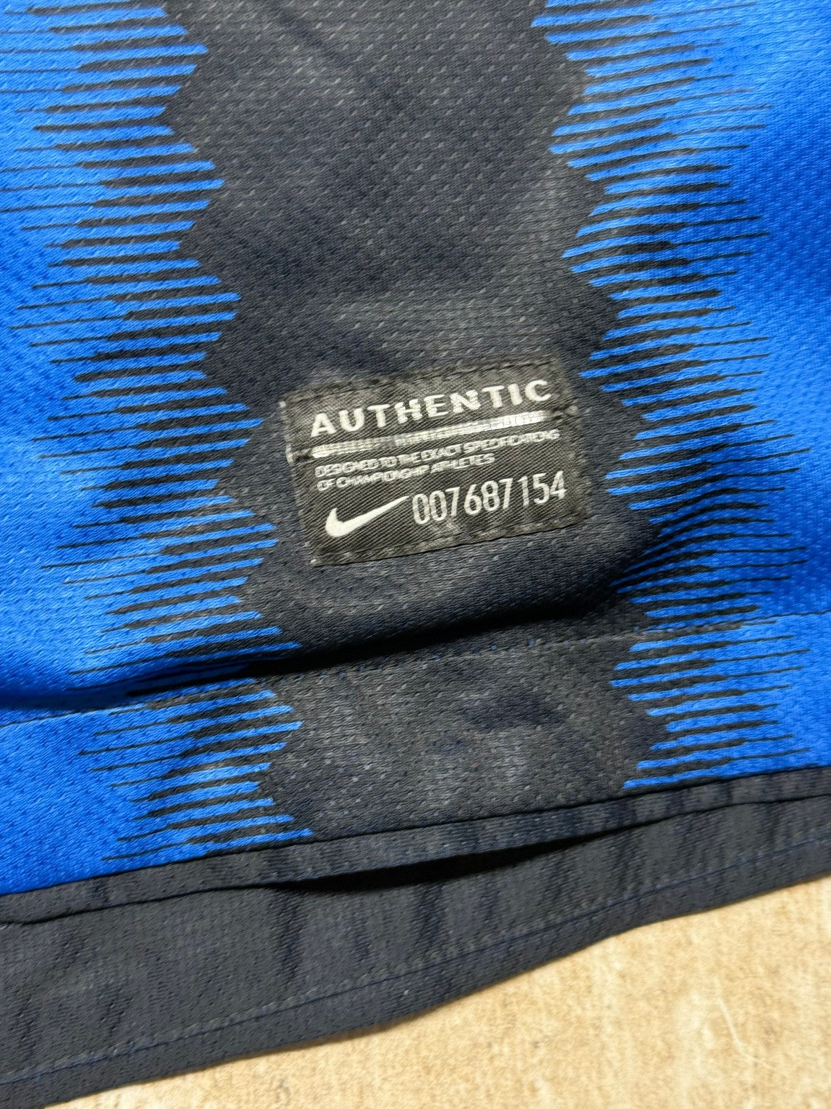 maglia calcio Inter vintage ZANETTI Nike shirt Home Pirelli 2010 2011 jersey XXL