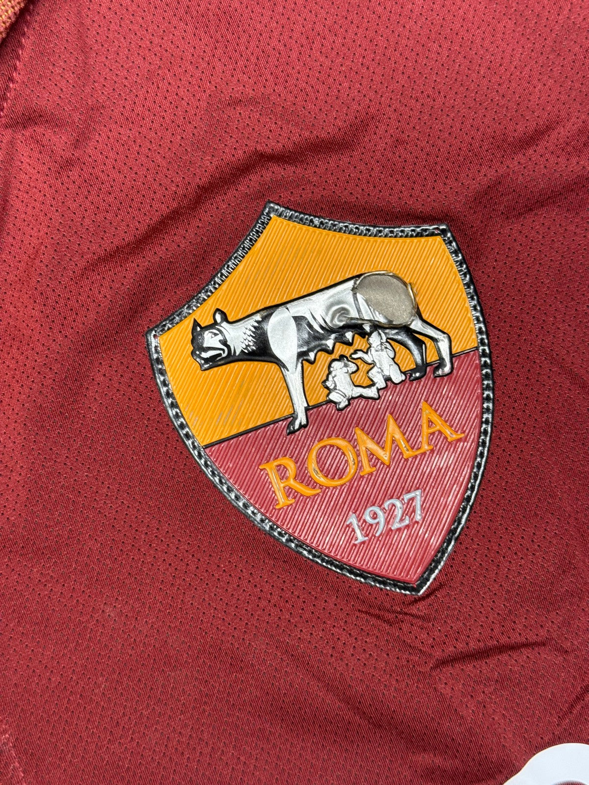 maglia roma TOTTI UNBRAND 2013 2014 Roma Cares jersey S Home vintage shirt