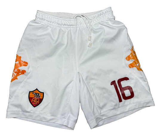 shorts pantaloncini calcio AS ROMA TOTTI #10 Kappa 2011 2012 home L