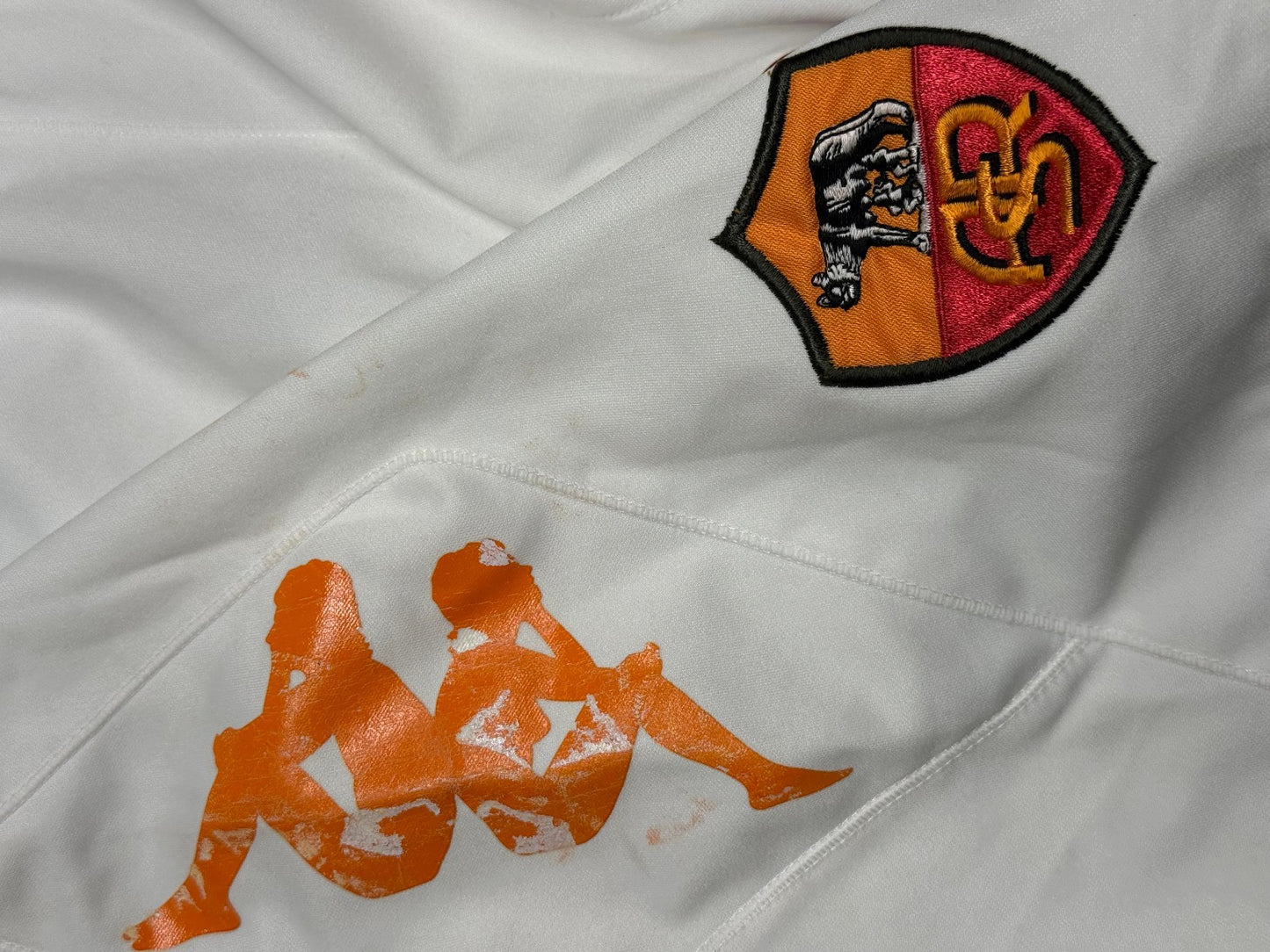 shorts pantaloncini calcio AS ROMA TOTTI #10 Kappa 2011 2012 home L