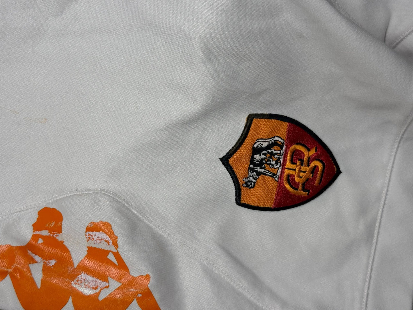 shorts pantaloncini calcio AS ROMA DE ROSSI #16 Kappa 2011 2012 home L
