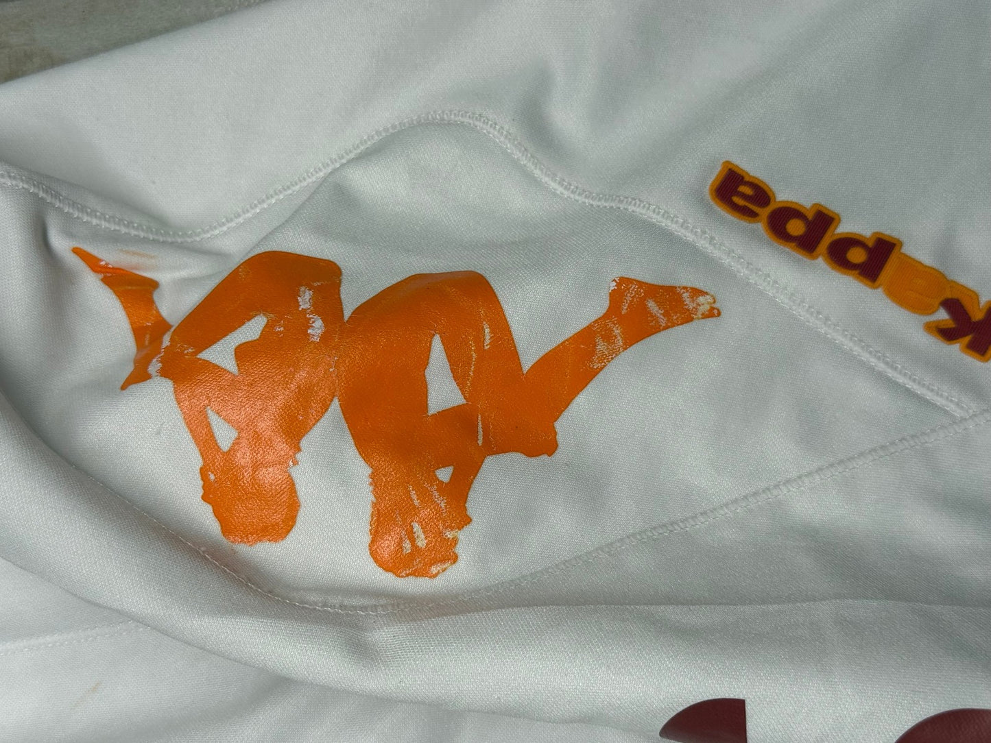 shorts pantaloncini calcio AS ROMA DE ROSSI #16 Kappa 2011 2012 home L