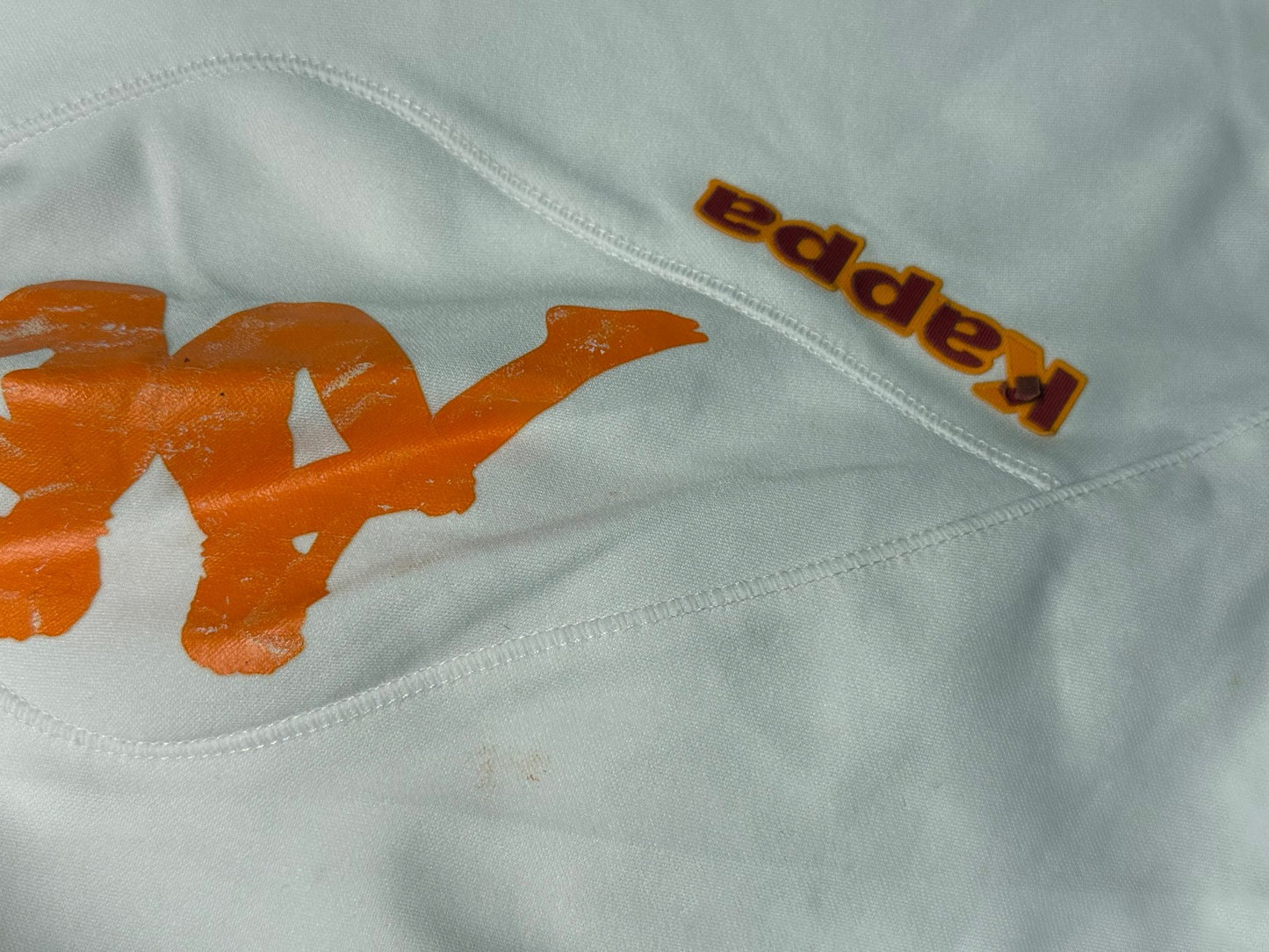 shorts pantaloncini calcio AS ROMA DE ROSSI #16 Kappa 2011 2012 home L