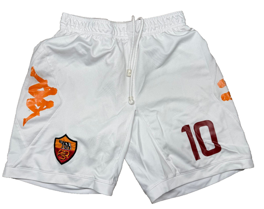 shorts pantaloncini calcio AS ROMA TOTTI #10 Kappa 2011 2012 home L