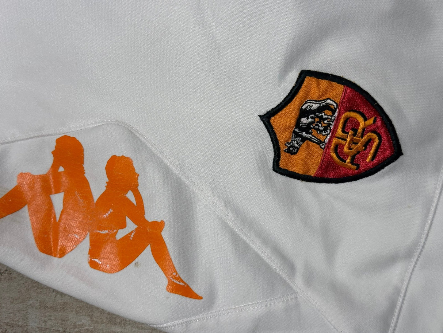 shorts pantaloncini calcio AS ROMA TOTTI #10 Kappa 2011 2012 home L