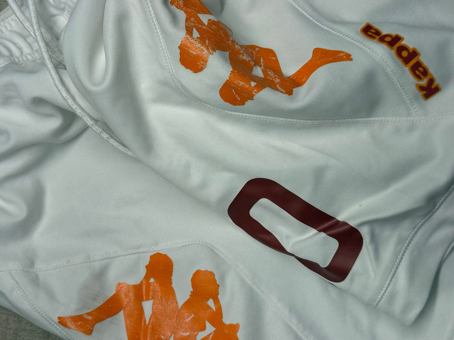shorts pantaloncini calcio AS ROMA TOTTI #10 Kappa 2011 2012 home L
