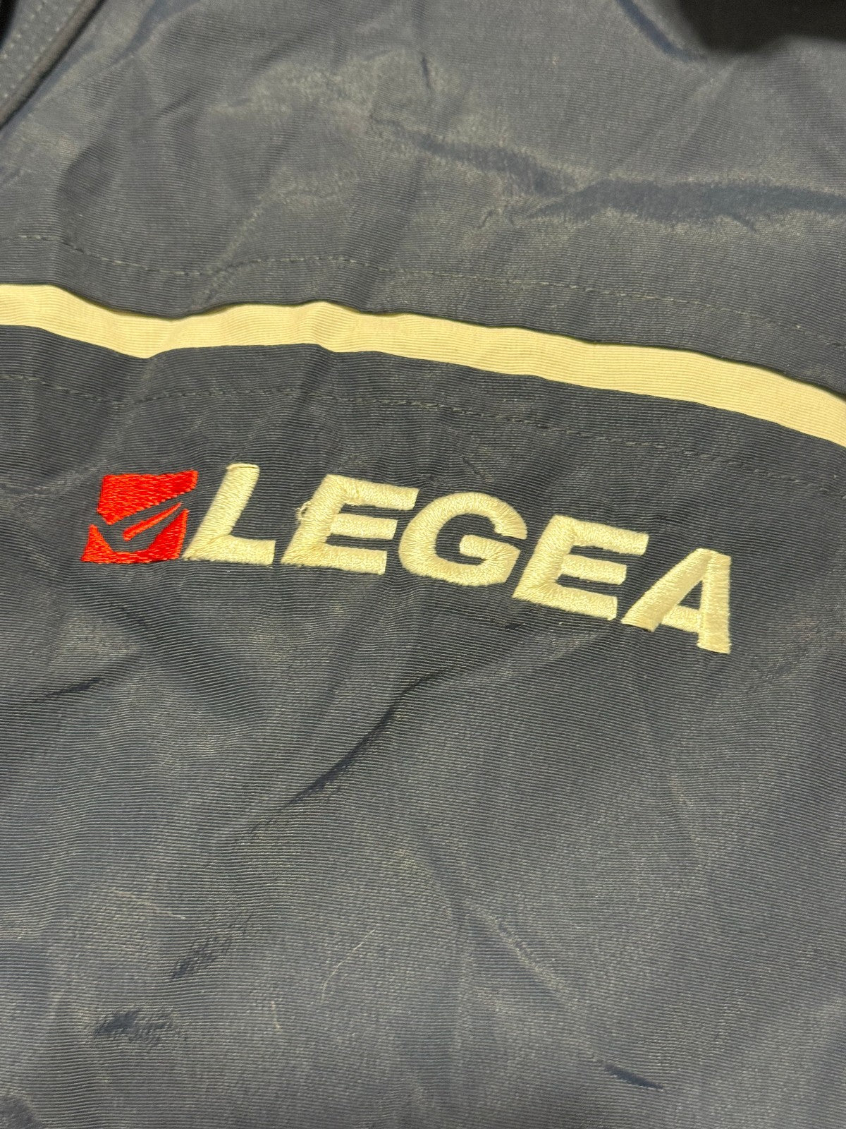 maglia vintage SSC Napoli bench coat Legea 2003 2004 Jacket sweatshirt Large