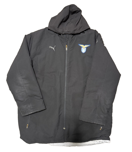 maglia vintage SS LAZIO bench coat PUMA Nesta 2004 2005 Jacket sweatshirt L