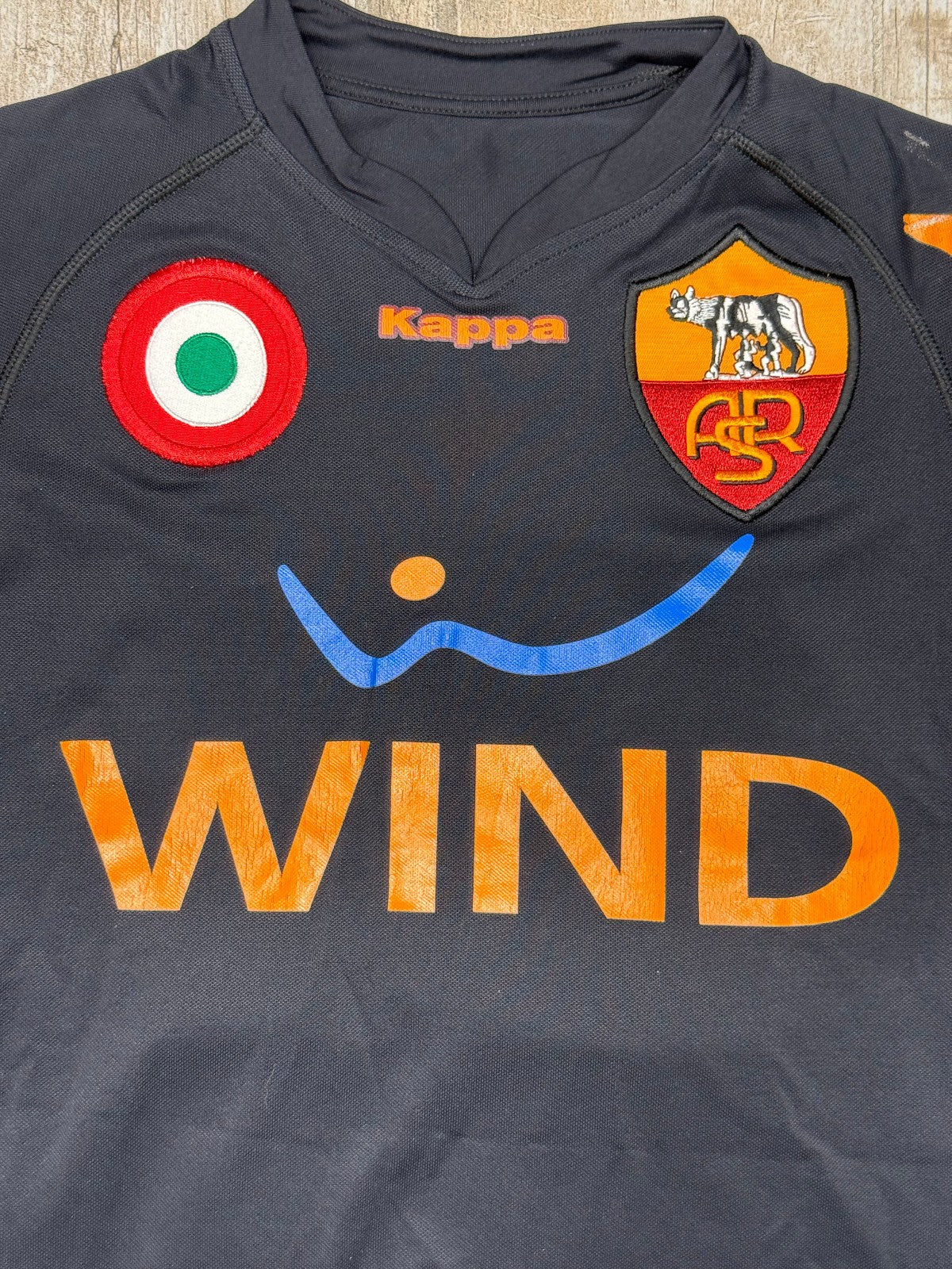 Maglia calcio Roma TOTTI  Kappa 2007 2008 Wind Serie A S Kombat Third