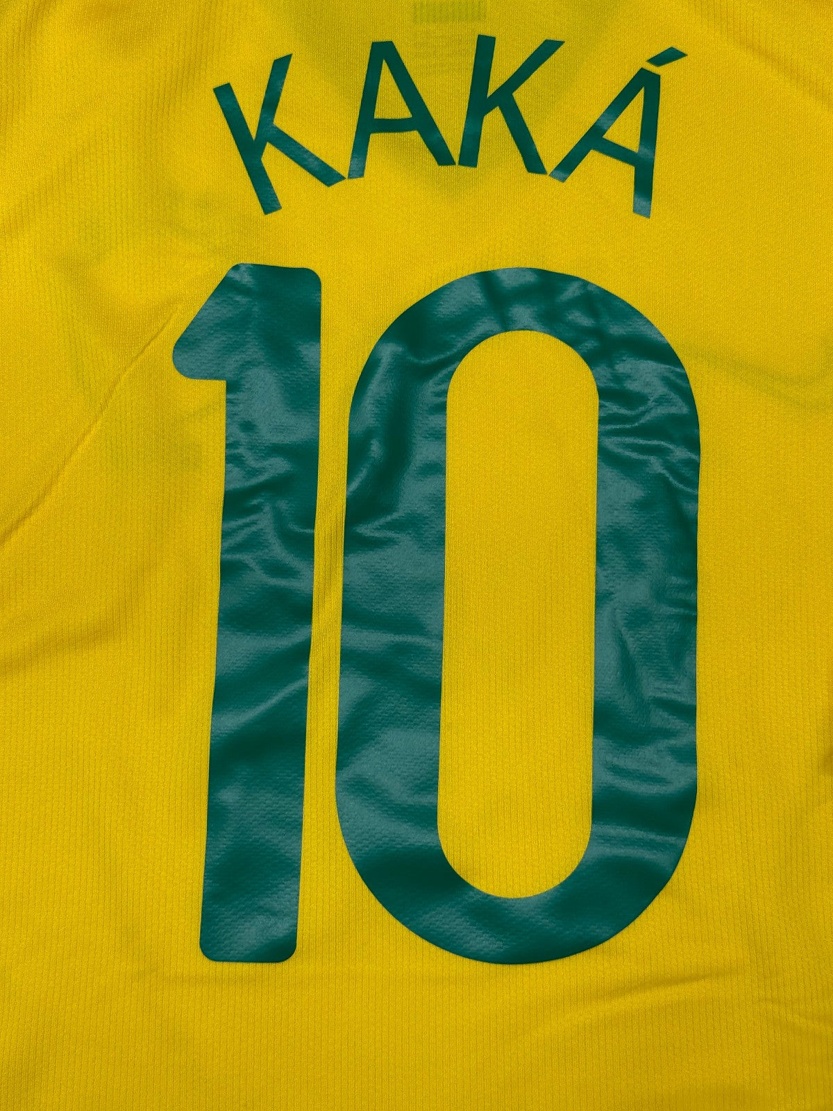 Brazil Brasil Kaká #10 Nike Confederations Cup 2009 Maglia Originale Taglia M