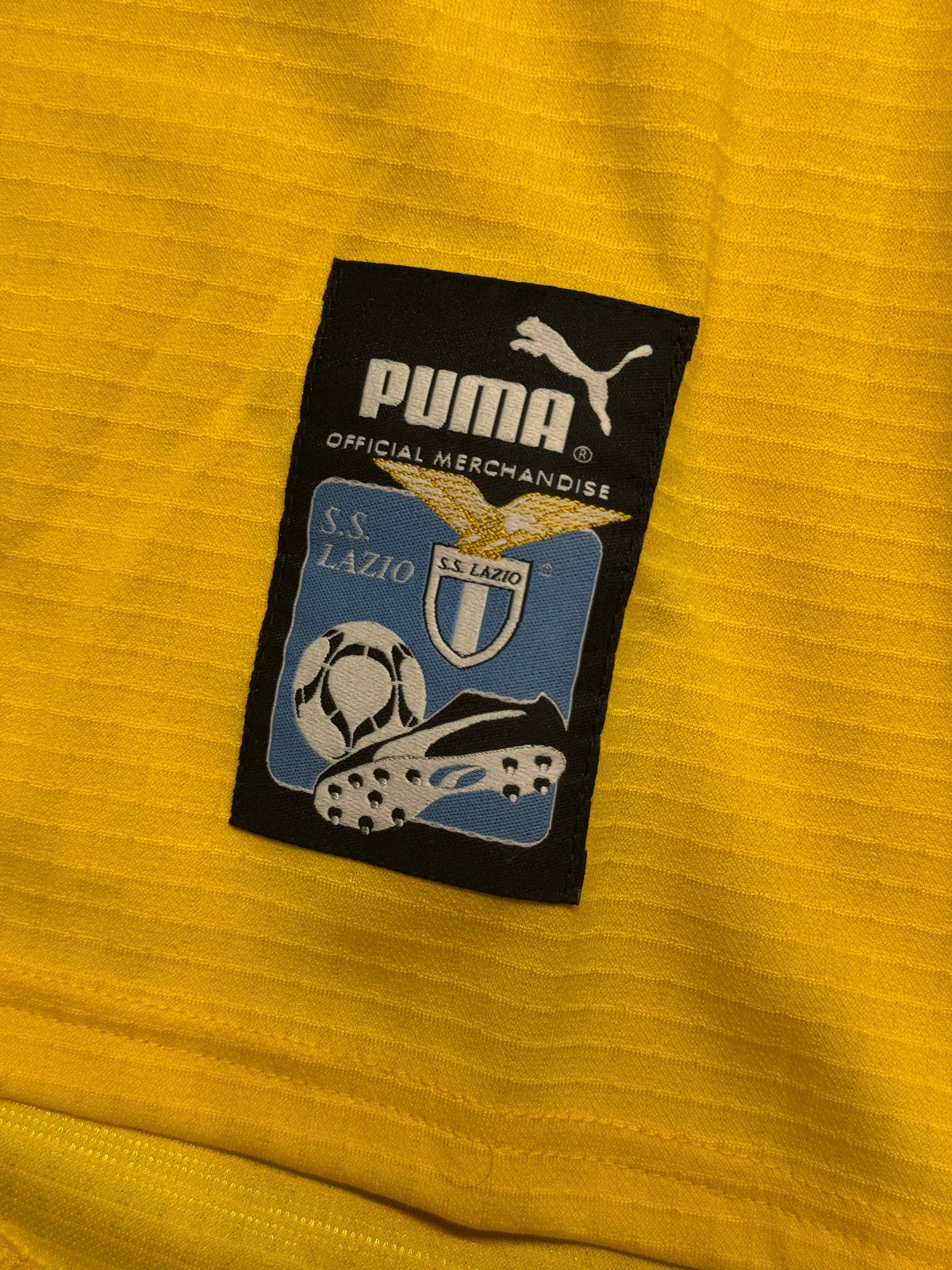 Maglia calcio vintage Lazio VERON UEFA CUP Puma 1999 2000 Maglia M