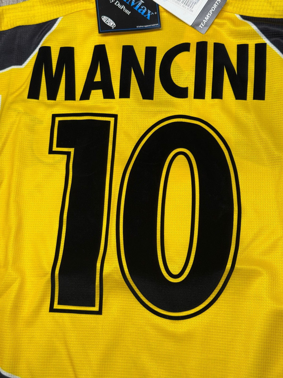 Maglia calcio vintage Lazio Mancini Issued UEFA CUP Puma 1999 2000 Maglia M BNWT