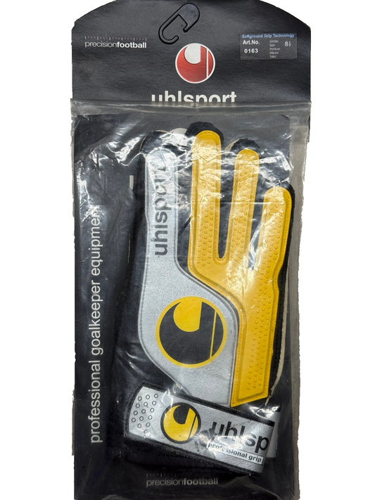 Guanti Portiere Uhlsport Vintage Softground Grip TG 8½ Nuovi NOS Anni 90