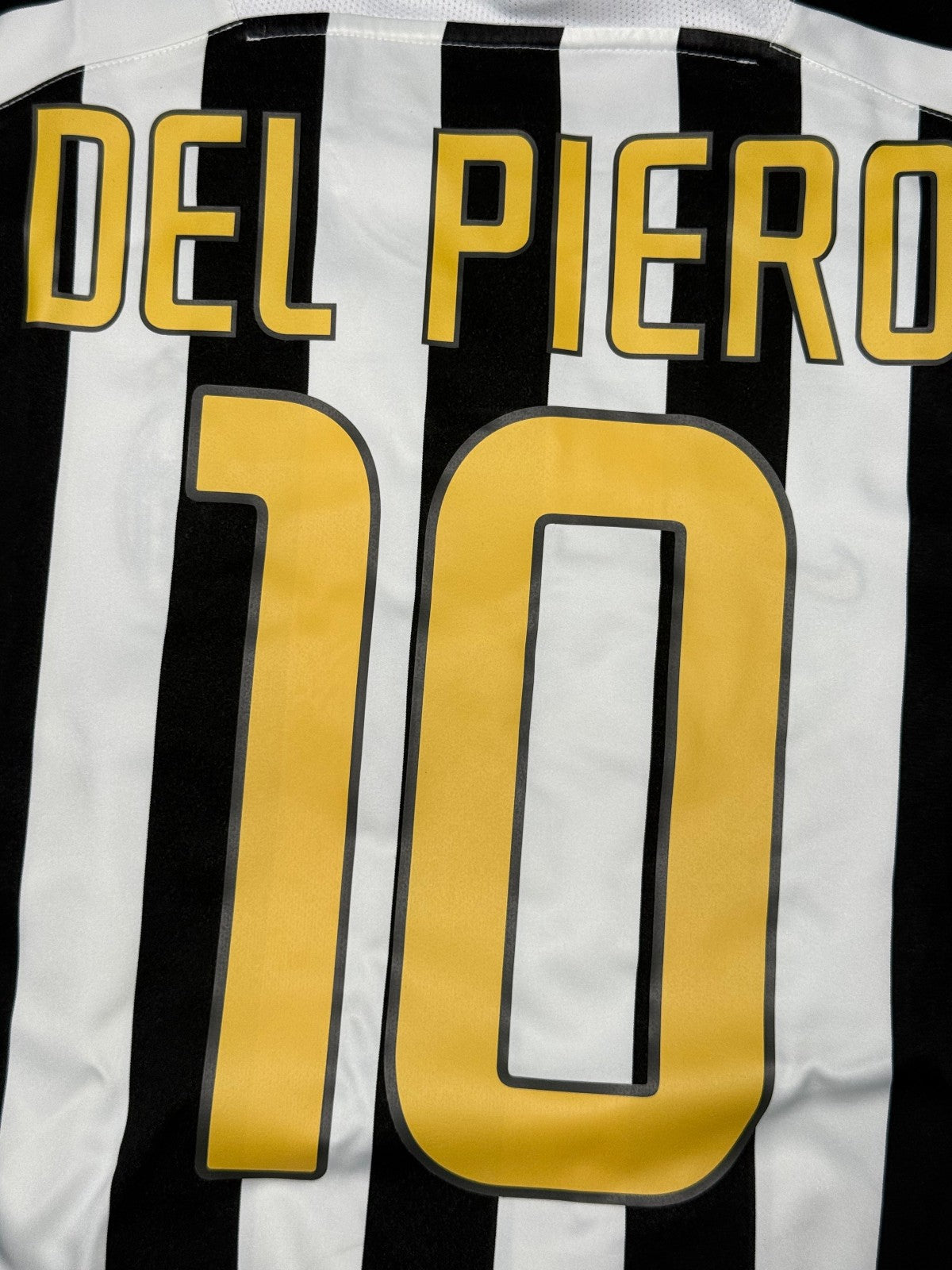 maglia calcio vintage Del Piero Juventus 2003 2004 Serie A Nike Fastweb home M