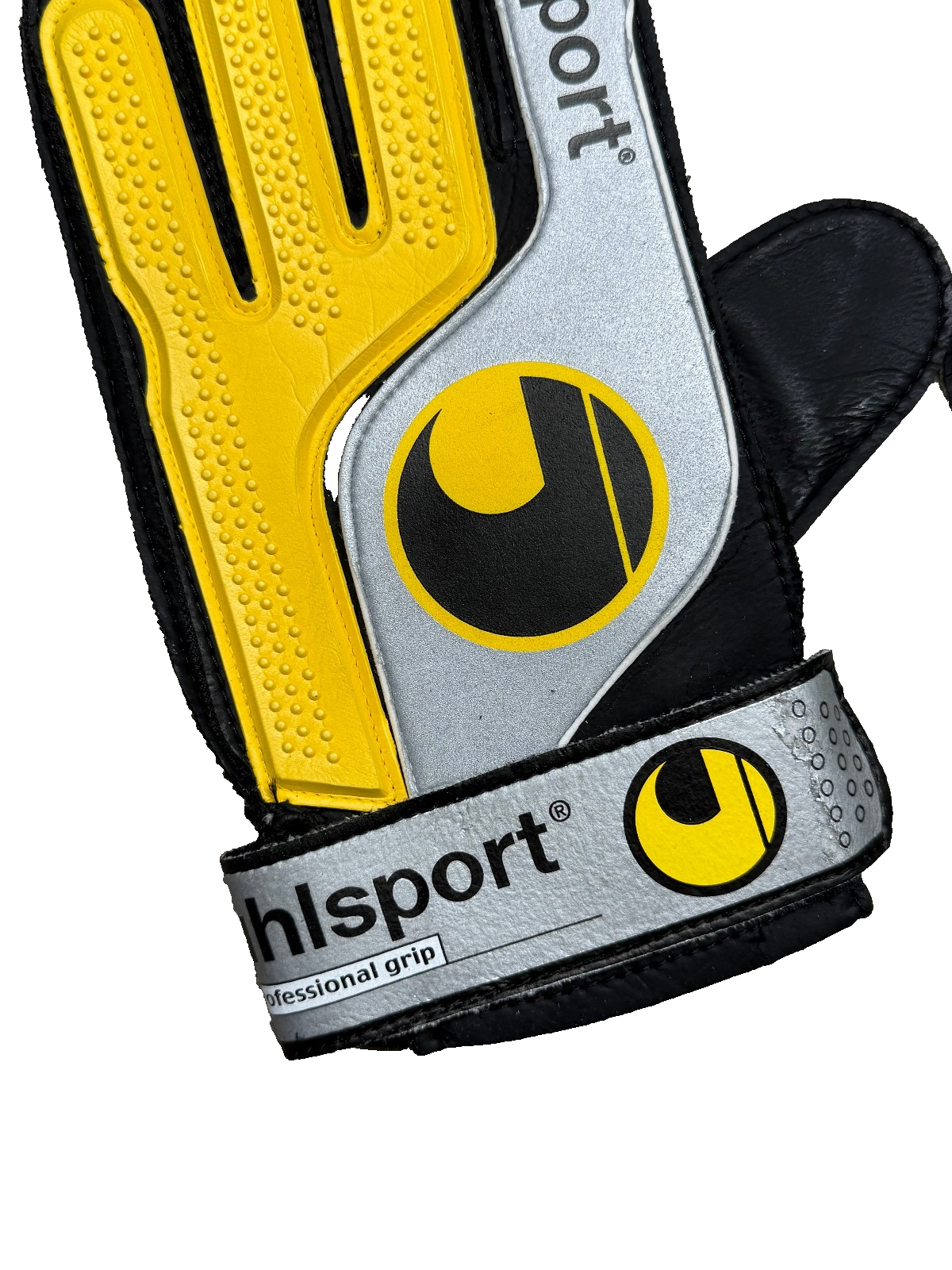 Guanti Portiere Uhlsport Vintage Softground Grip TG 8½ Nuovi NOS Anni 90