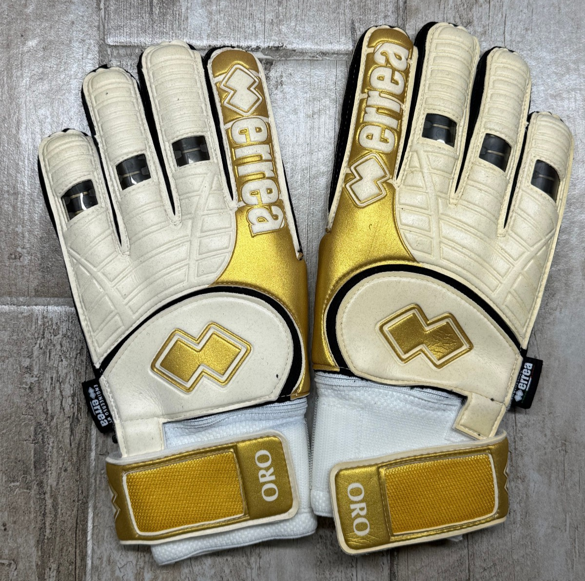 guanti portiere Luca Bucci Parma Erreà Goalkeeper gloves vintage 2003 size 9.5