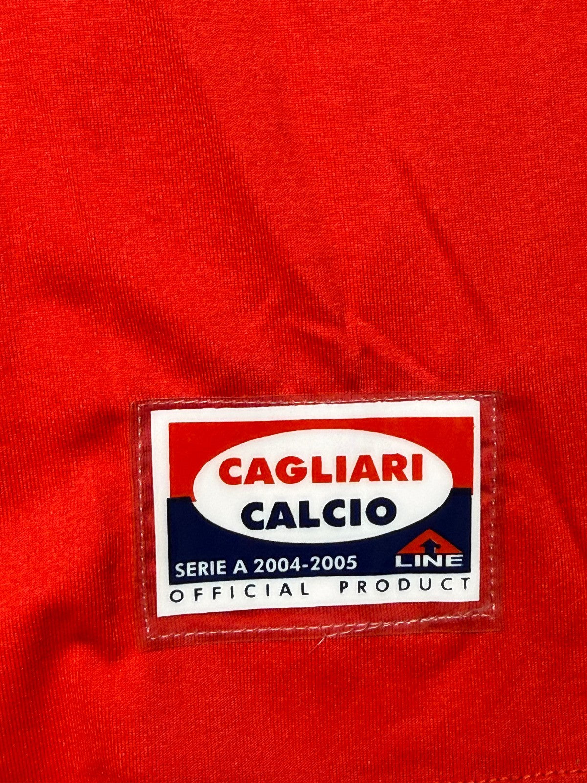 maglia calcio vintage Cagliari ZOLA #10 Line 2003 2004 M Terra