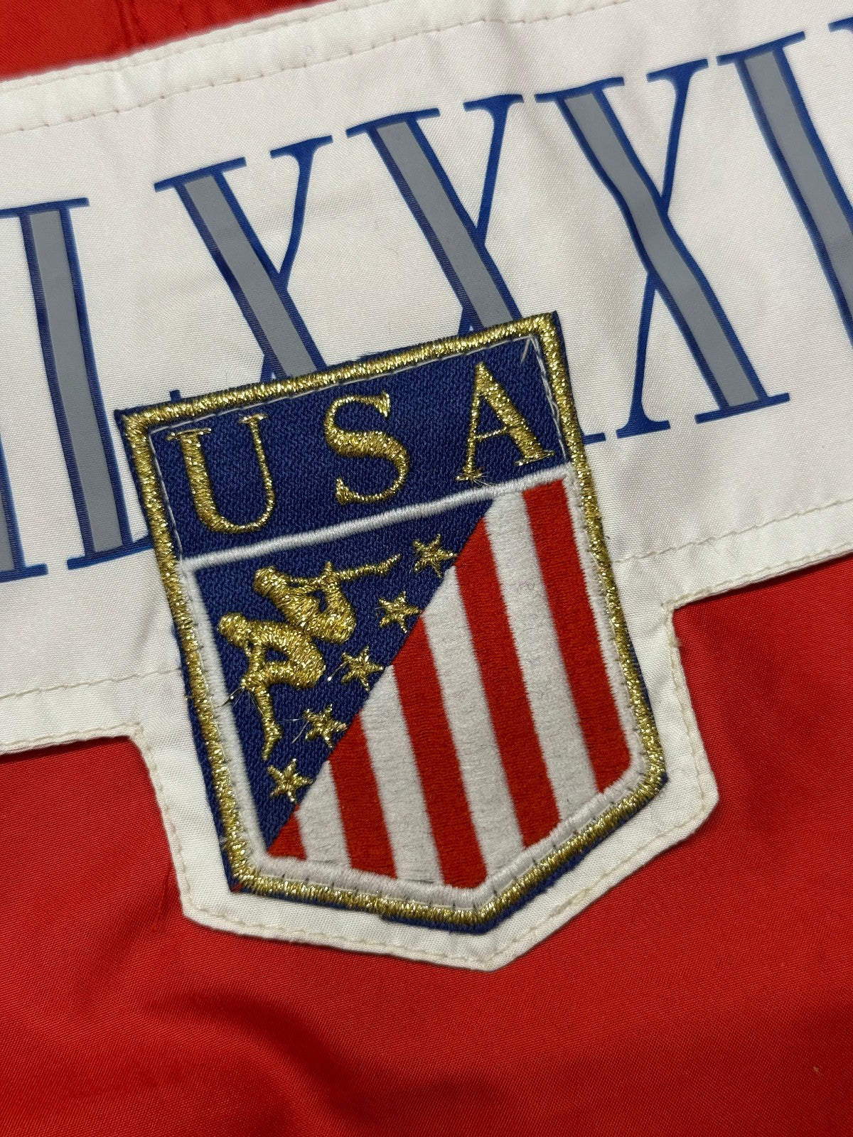 USA 98 Kappa Windbreaker Vintage Originale Nuova con Etichette olympiad 1984 LA
