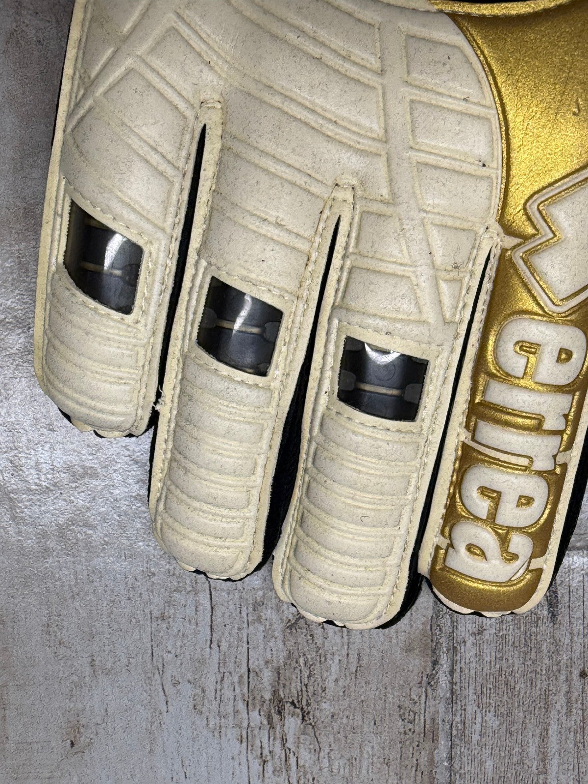 guanti portiere Luca Bucci Parma Erreà Goalkeeper gloves vintage 2003 size 9.5