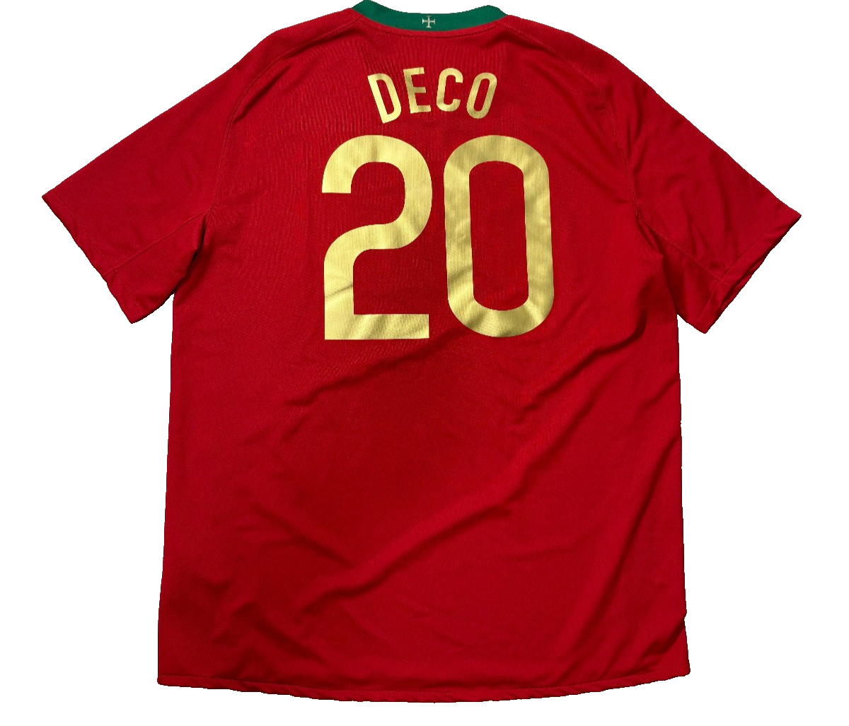 Portugal Nike 2006 World Cup Deco #20 Maglia Home Jersey Football XL