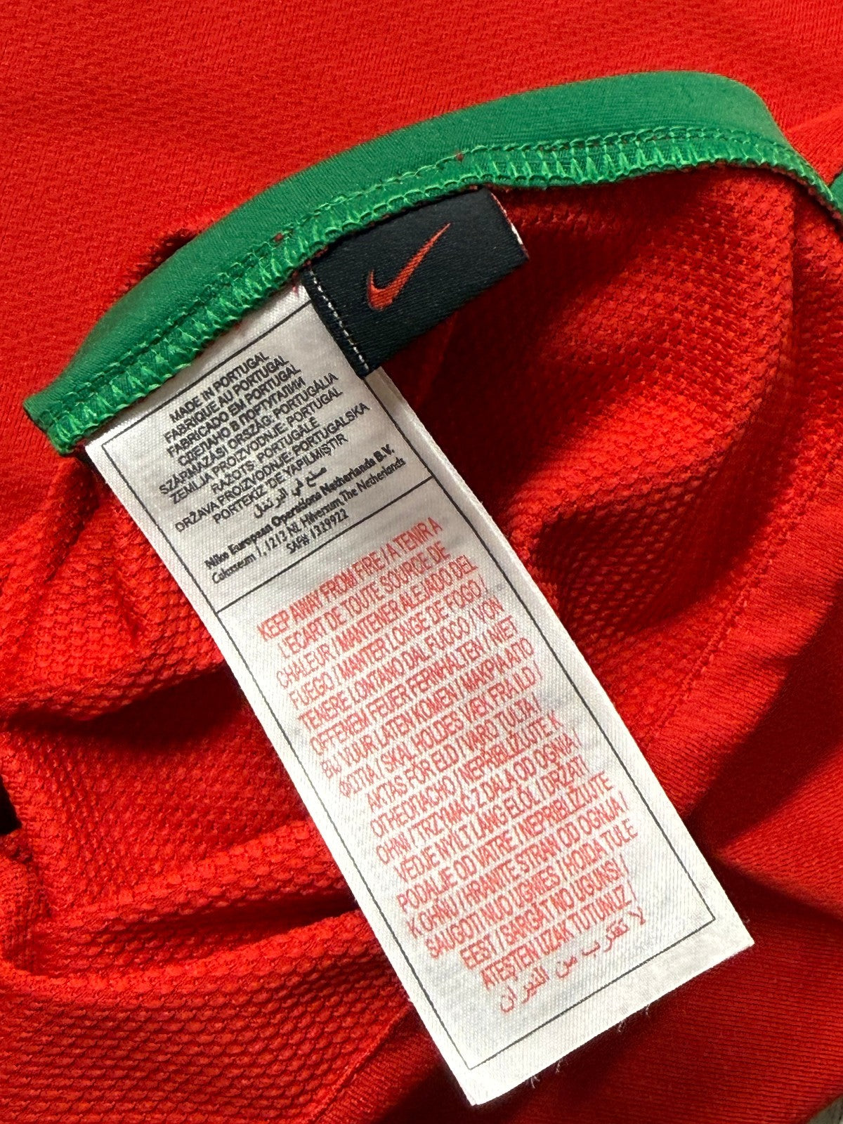 Portugal Nike 2006 World Cup Deco #20 Maglia Home Jersey Football XL