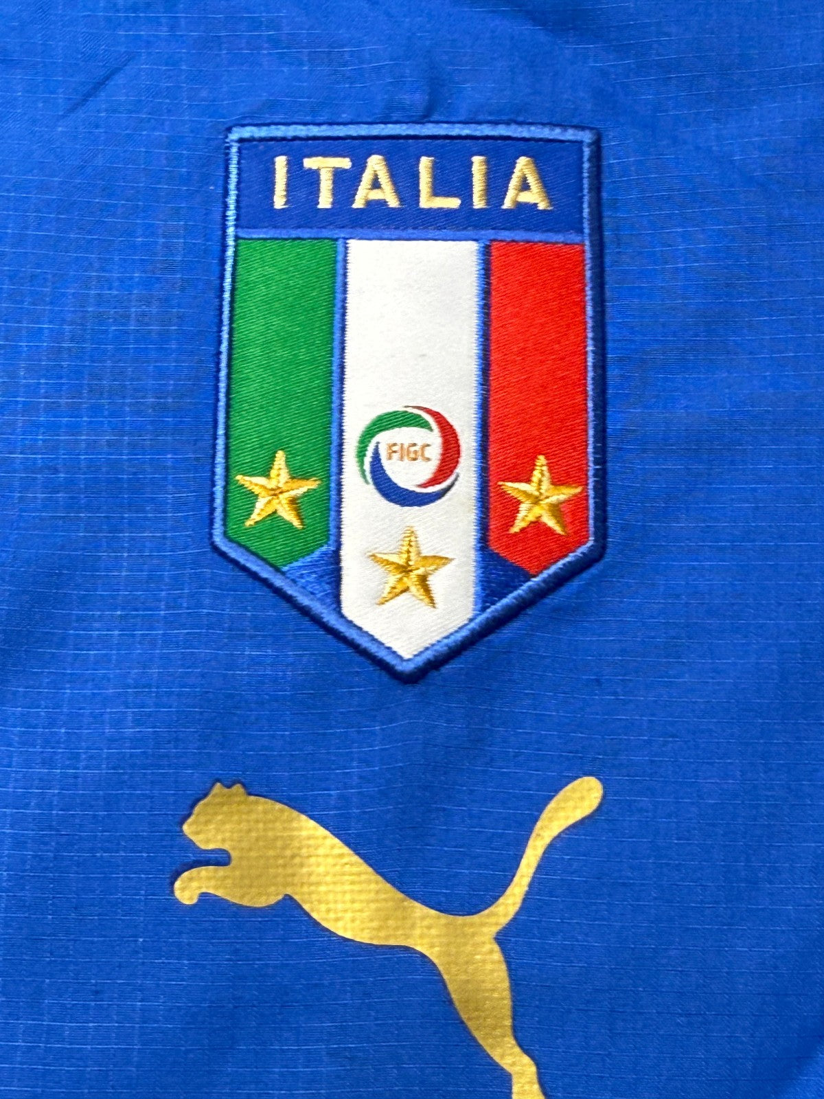 maglia calcio vintage  italia mondiali 2006 DEL PIERO 3 stars Puma L shirt