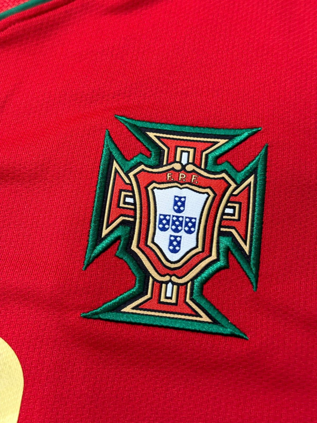 Portugal Nike 2006 World Cup Deco #20 Maglia Home Jersey Football XL
