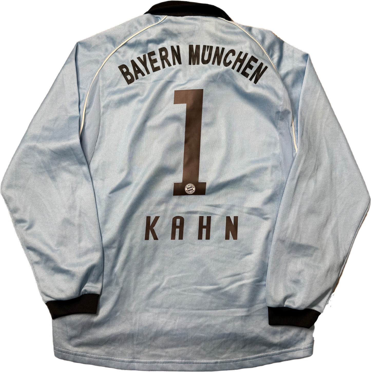 Bayern Munich Adidas 2005/06 Kahn GK T-Com Goalkeeper Maglia Jersey M portiere