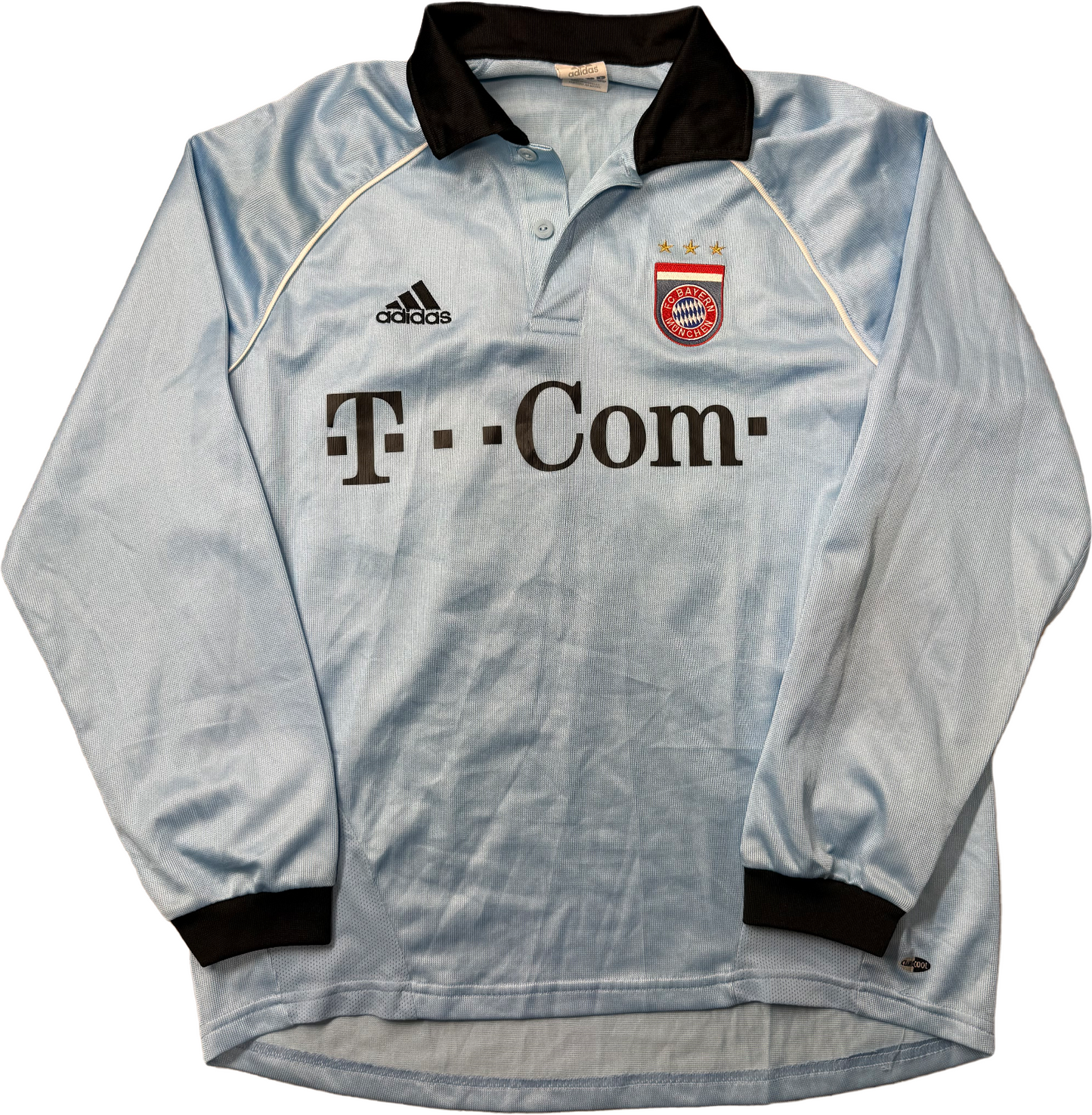 Bayern Munich Adidas 2005/06 Kahn GK T-Com Goalkeeper Maglia Jersey M portiere