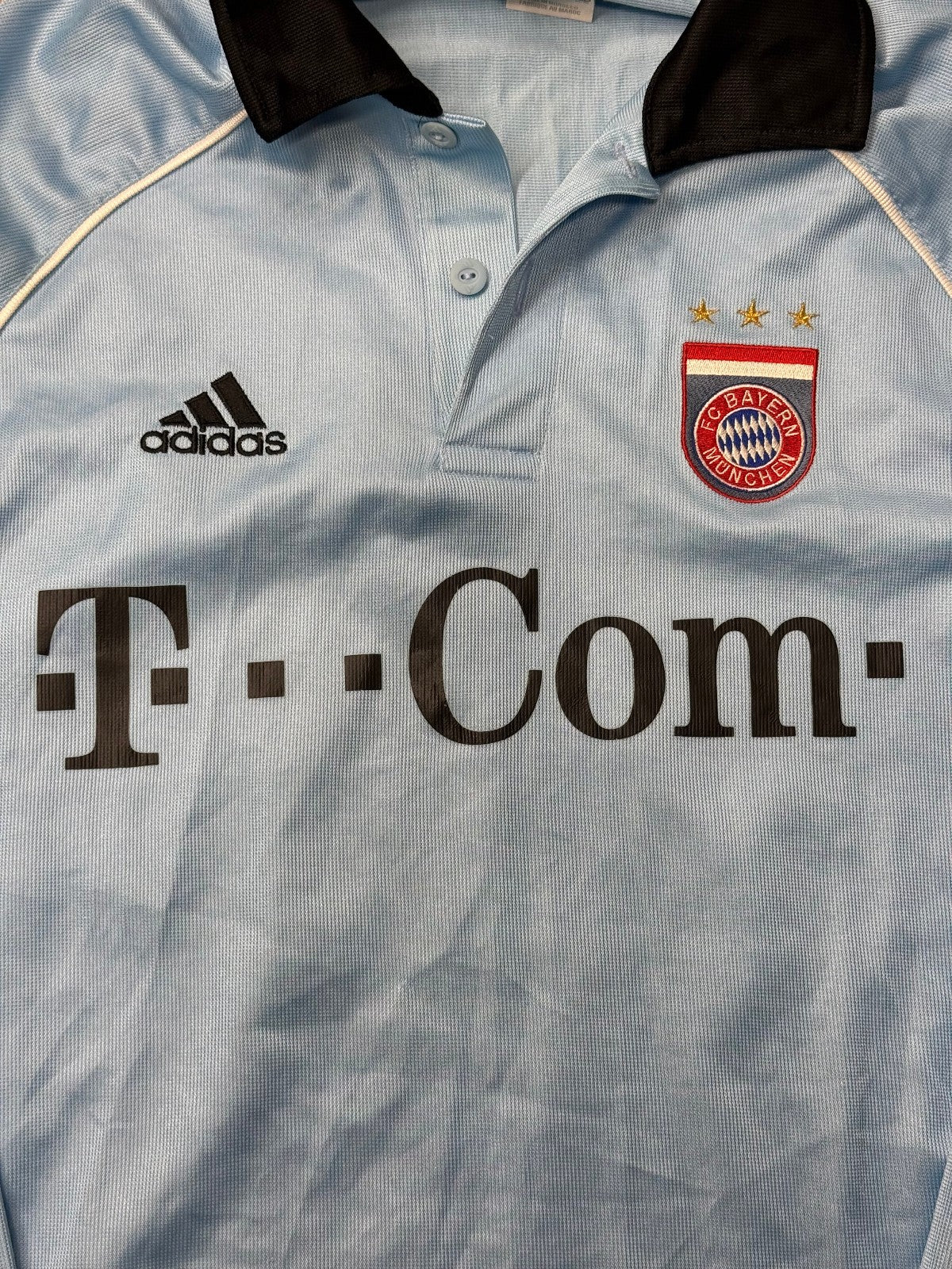 Bayern Munich Adidas 2005/06 Kahn GK T-Com Goalkeeper Maglia Jersey M portiere