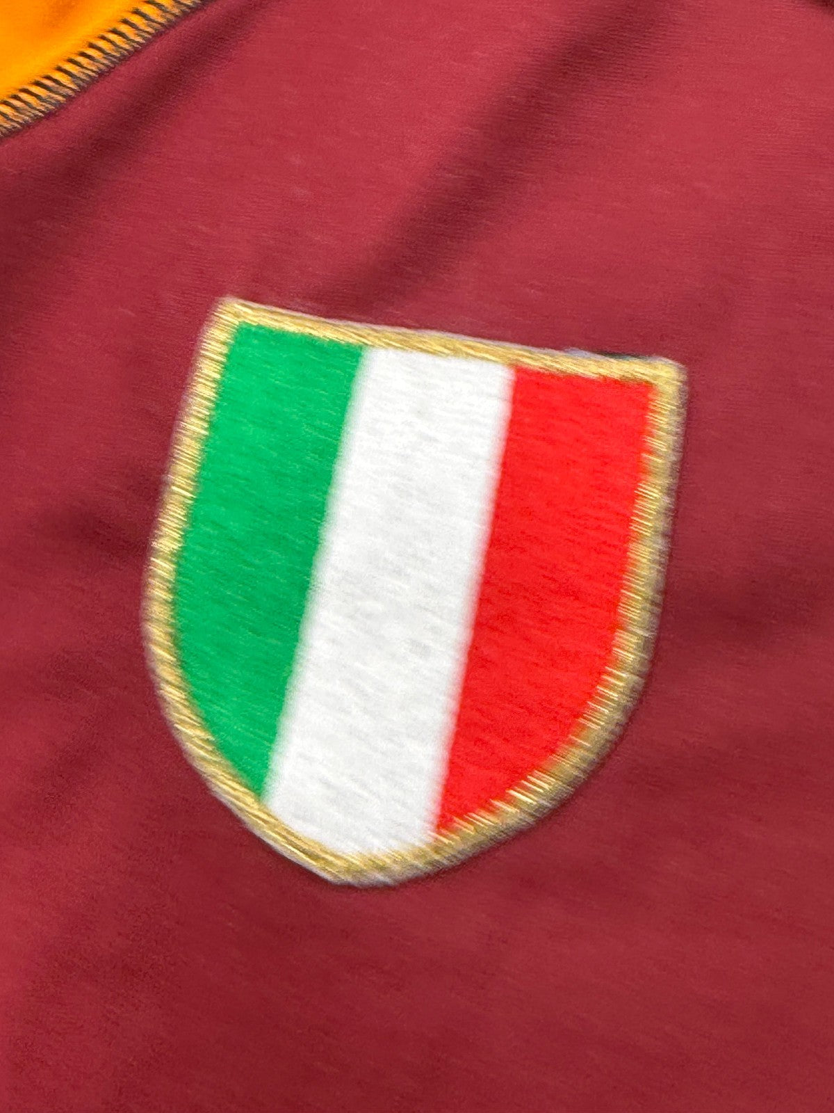 AS Roma Kappa 2001/02 Champions League Totti #10 Maglia Jersey INA Assitalia L